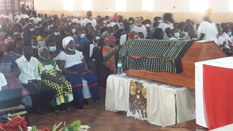 Funeral di Domingas Arriaga